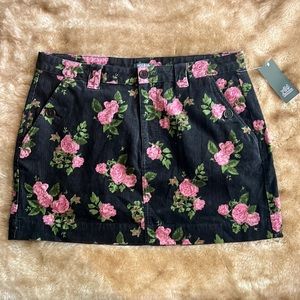 Wild Fable Corduroy high-rise rose skirt